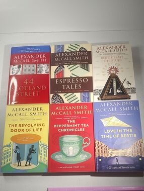 Alexander McCall Smith Lot Of 6 Books In Good Used Condition 44 Scotland Street
